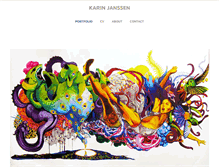 Tablet Screenshot of karinjanssen.com